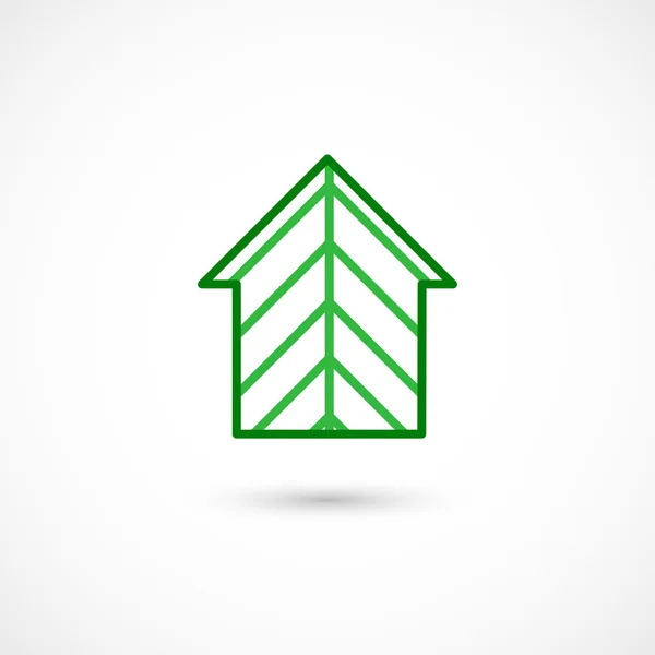 Forest house vector — Stockvector