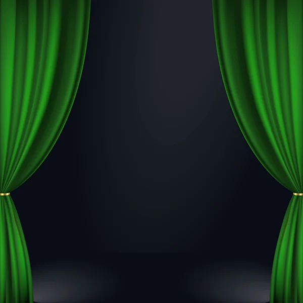 Yeşil sahne perdesi