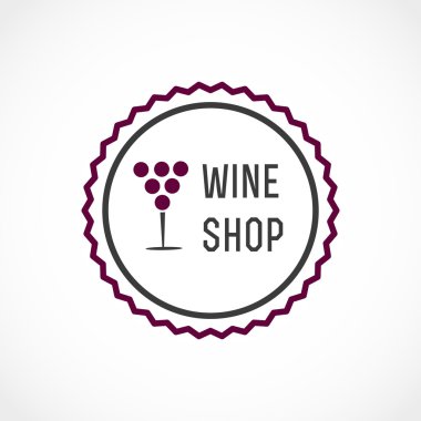 Şarap dükkanı vektör