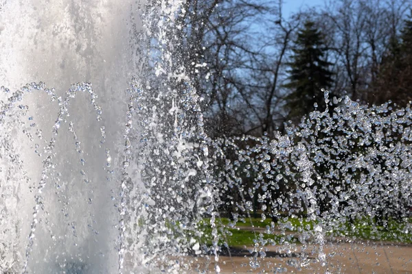 Splashing fountain — Stock Photo, Image