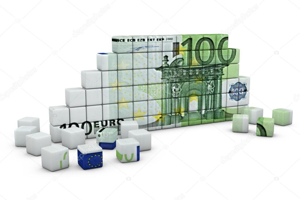 the figure of a euro