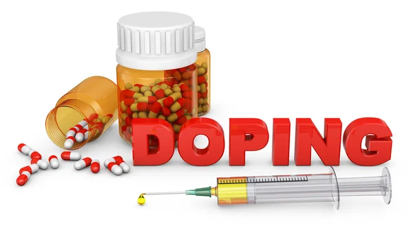 Sinal de doping — Fotografia de Stock