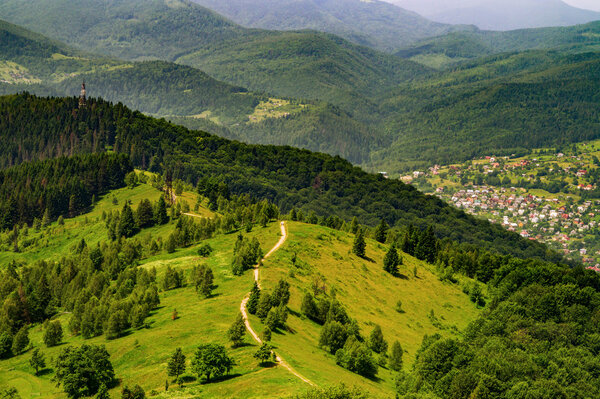 mountains in the Carpathians