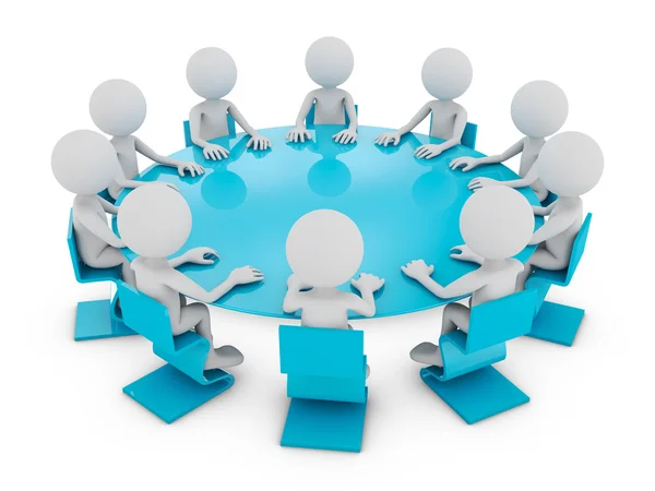 The round table — Stock Photo, Image