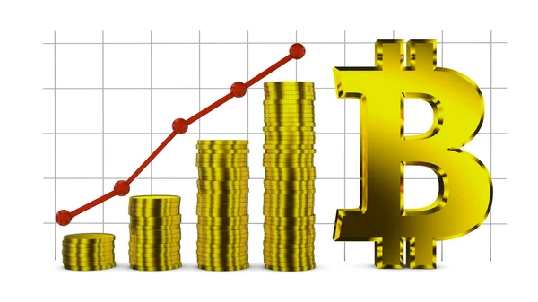 Bitcoin — Foto de Stock