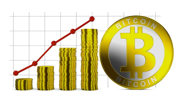 Bitcoin — Stock Photo, Image