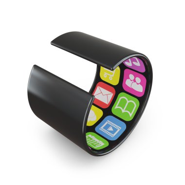 bir smartphone kavramı