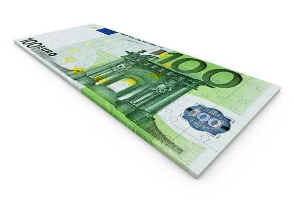 Euro-Rätsel — Stockfoto