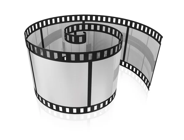 Filme em branco — Fotografia de Stock