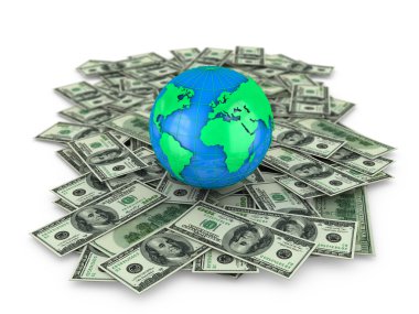Doları notlar üzerinde dünya