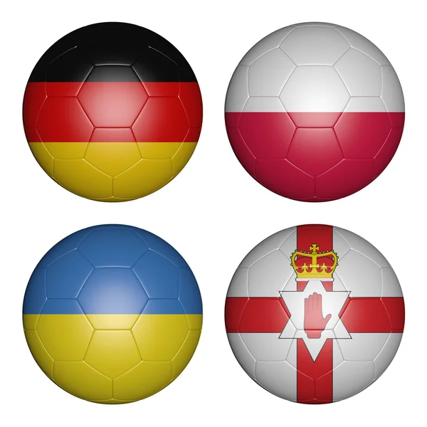 Balls group c — Stock Photo, Image