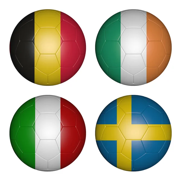 Balls group e — Stock Photo, Image