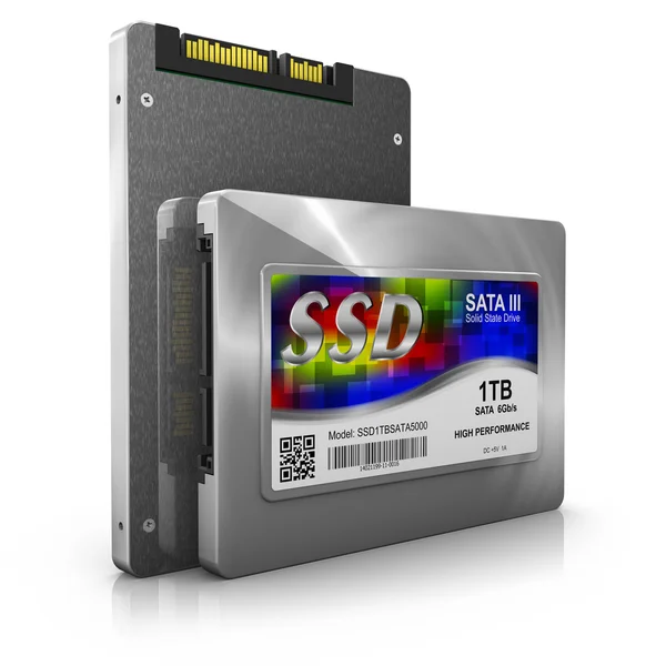 Жесткие диски ssd — стоковое фото