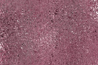 Cilalı camların arka planı, kırmızı, pembe gölgeler. Tasarım ve yaratıcı işler için arka plan. Binanın dekorasyonu ve dış dekorasyonu. İnşaat işi