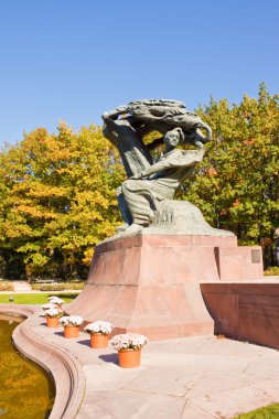 Łazienki Parkı, Varşova Frederic Chopin Anıtı