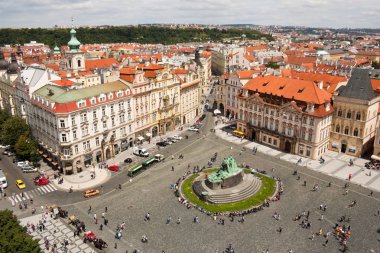 airview Prag eski şehir Meydanı.
