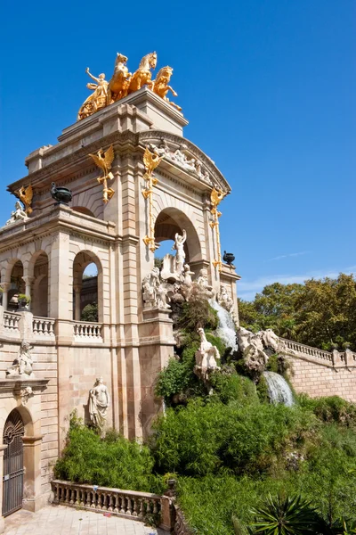 Fontanna na Parc de la Ciutadella, Barcelona. — Zdjęcie stockowe