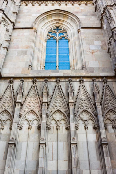 La Catedral de la Santa Cruz y Santa Eulalia, arquitectónica —  Fotos de Stock