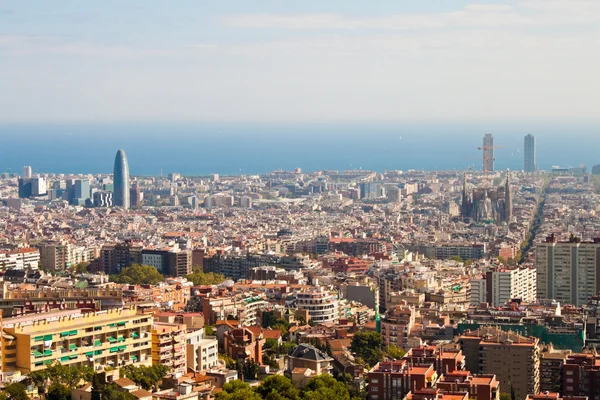 Vista di Barcellona — Foto Stock