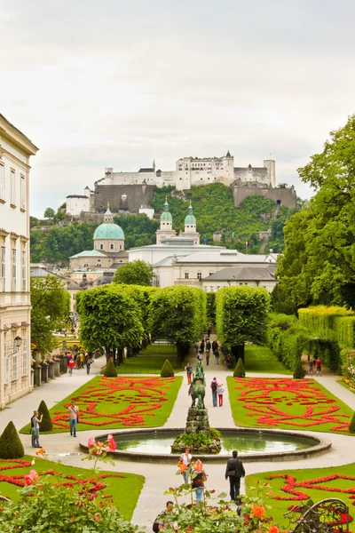 Jardins Mirabell à Salzbourg, Autriche — Photo