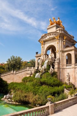 Çeşmede Parc de la Ciutadella, Barcelona.