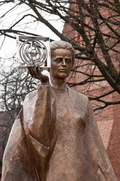 Sculpture of Marie Sklodowska-Curie — Stock Photo, Image