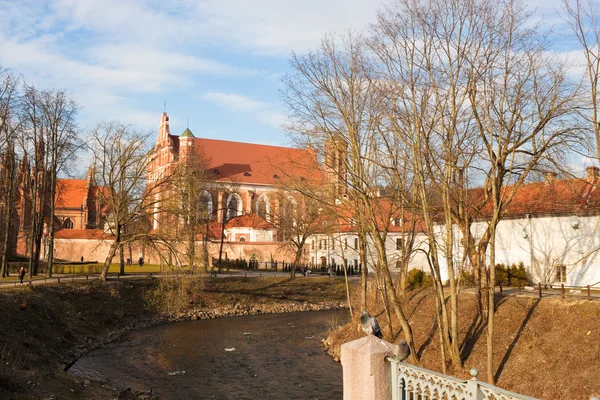 Bernardine kerk in vilnius — Stockfoto