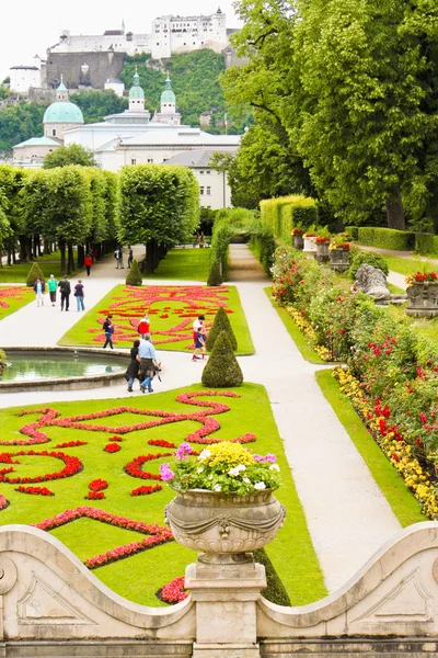Mirabell Gardens in Salzburg, Austria — Stock Photo, Image