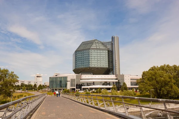 National library of Belarus in Minsk — Stock Photo, Image