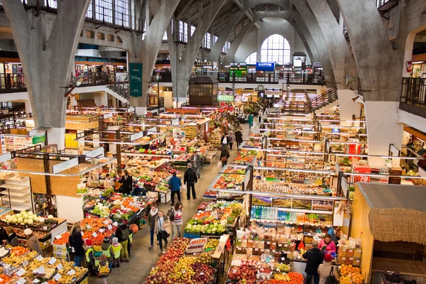 Hali targowej we Wrocławiu — Zdjęcie stockowe