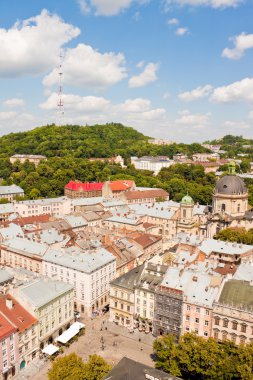 Görünüm Lviv (Lvov), Ukrayna