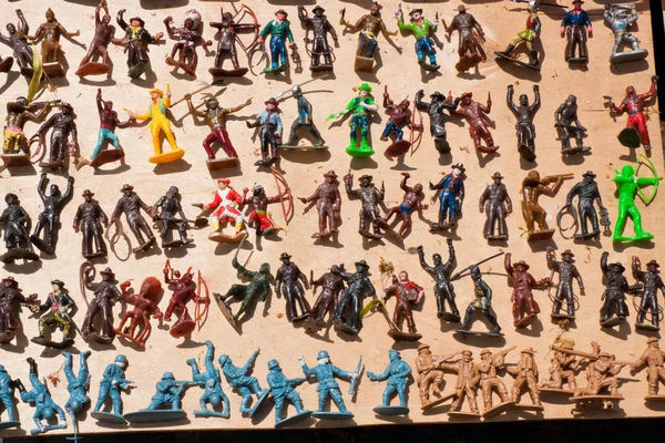 Colección de soldados de juguete — Foto de Stock