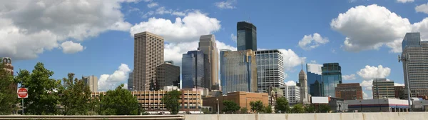 Panorama dello skyline di Minneapolis visto da nord-ovest — Foto Stock