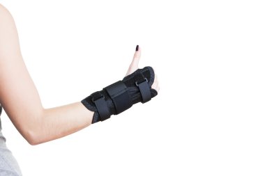 Ağrı bilek ve hızlı bir iyileşme için hizmetli.