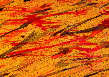 Arkaplan olarak soyut yaratıcı çizim, el çizimi, kağıt üzerine suluboya.