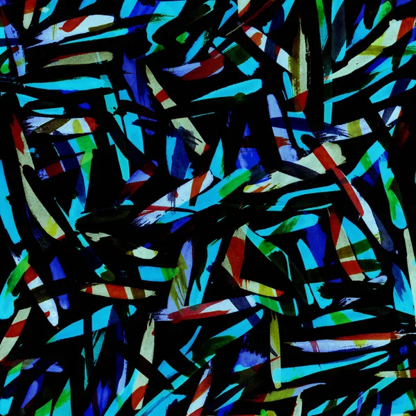 Abstrakte Aquarellstriche Als Hintergrund Handgezeichnete Kreative Kunstwerke Stockfoto