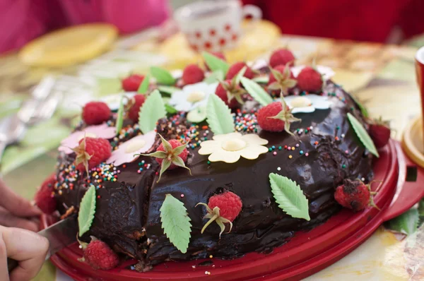 Cake for birthday — Stock Photo, Image