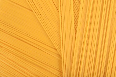 İtalyan makarna pişmemiş spagetti arka plan