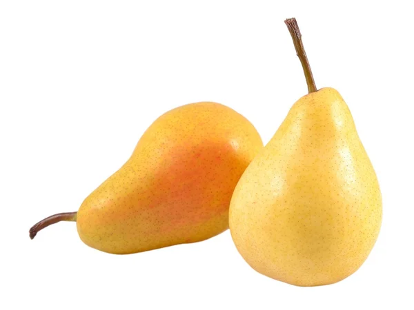 Pears on a white — Stock Photo, Image