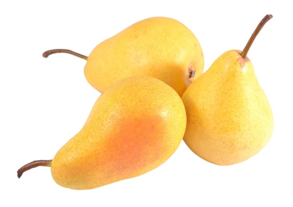 Pears on a white — Stock Photo, Image