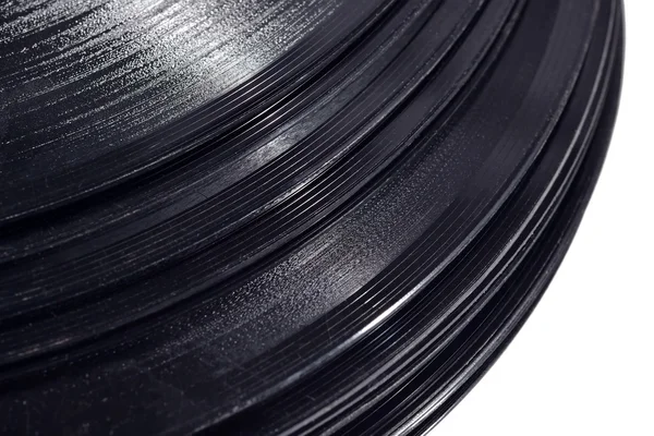 Old vinyl records close up — Stock Photo, Image