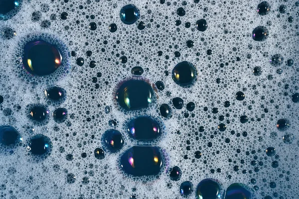 Soapsuds bubbles as background — Stock Photo, Image