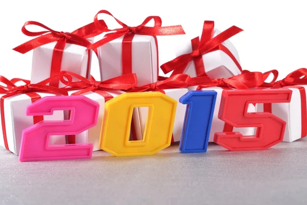 2015 year colorful figures — Stock Photo, Image