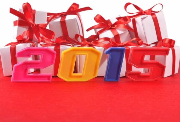 2015 year colorful figures — Stock Photo, Image