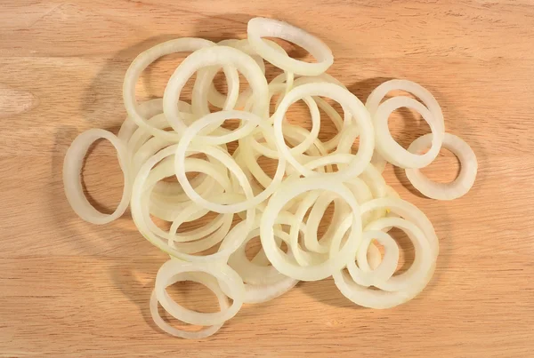 Heap of onion slices — Stock Photo, Image