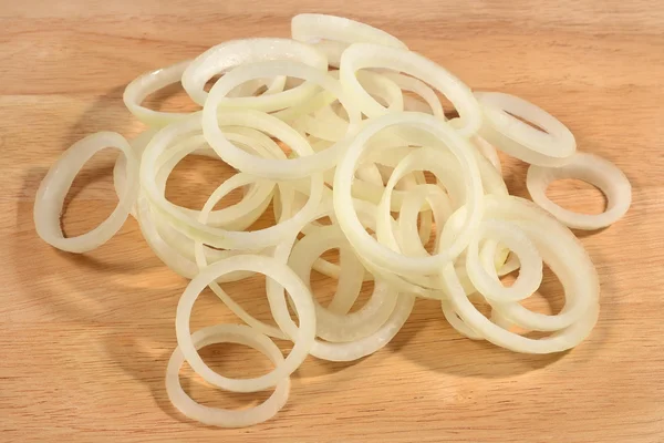 Heap of onion slices — Stock Photo, Image