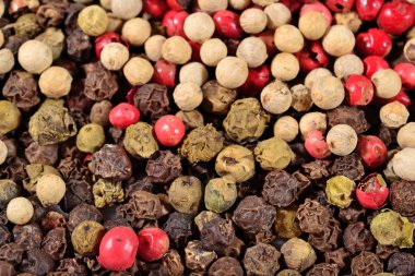 Renkli biber yığını 