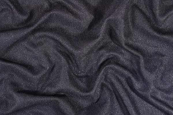 Latar belakang kain yang tidak ditenun hitam — Stok Foto