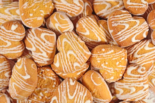 Cookies in heart shape — Stock Photo, Image