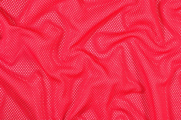 Red crumpled nonwoven fabric background — Stock Photo, Image